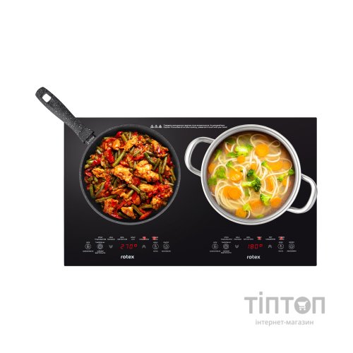 Настільна плита Rotex RIO250-G Duo