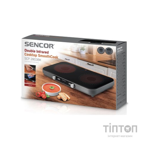 Настільна плита Sencor SCP2803BK
