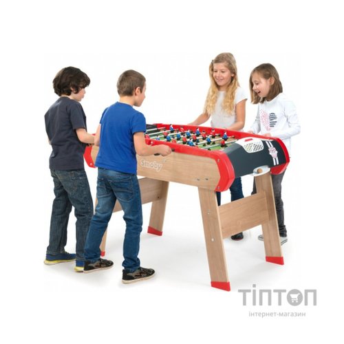 Настільний футбол Smoby Дерев'яний напівпрофесійний футбольний стіл Чемпіон (620400)