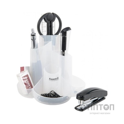 Настільний набір Axent Cascade, білий (2105-21-A)
