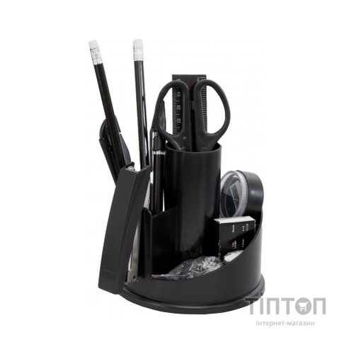 Настільний набір H-Tone 12 предметів, чорний (KIT-HT-JJ41006)