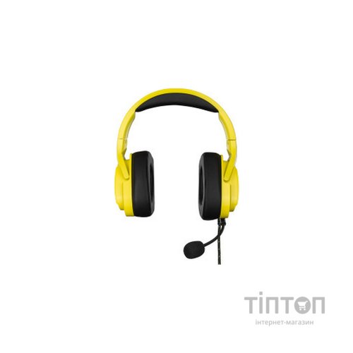 Навушники 2E HG340 RGB 3.5mm Yellow (2E-HG340YW)