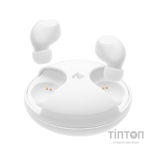 Навушники 2E RainDrops Х True Wireless Waterproof Mic White (2E-EBTWRDXWH)