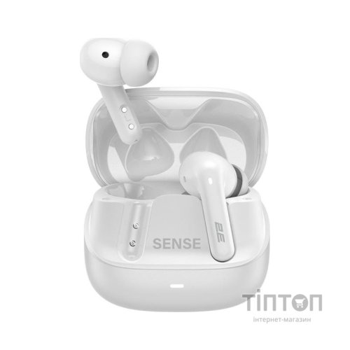 Навушники 2E Sense White (2E-EBTWS6WT)
