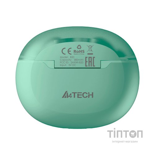 Навушники A4Tech B20 Mint Green