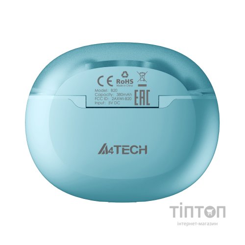 Навушники A4Tech B25 Icy Blue
