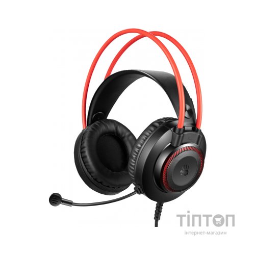 Навушники A4Tech Bloody G200 Black+Red
