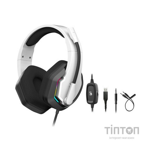 Навушники A4Tech Bloody G260p White (4711421996716)
