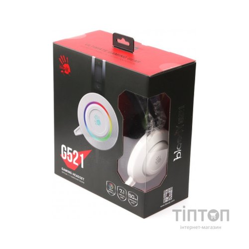 Навушники A4Tech Bloody G521 White