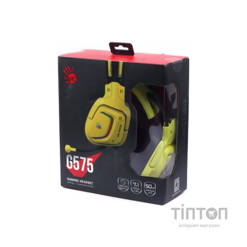 Навушники A4Tech Bloody G575 Punk Yellow