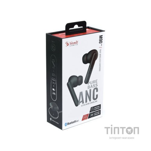 Навушники A4Tech Bloody M90 Black+Red