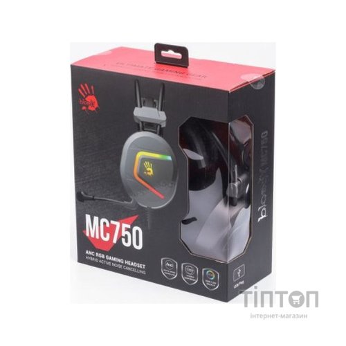 Навушники A4Tech Bloody MC750 Grey