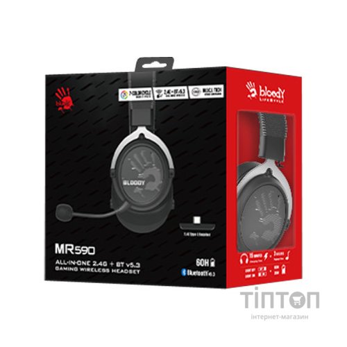 Навушники A4Tech Bloody MR590 Sport Black (4711421996013)