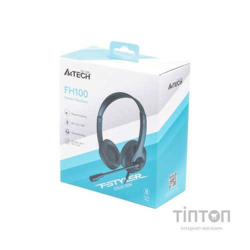 Навушники A4Tech FH100 Stone Black