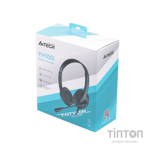 Навушники A4Tech FH100i Stone Black