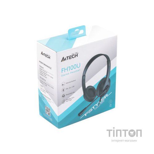 Навушники A4Tech FH100U Stone Black