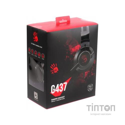 Навушники A4Tech G437 Bloody Black