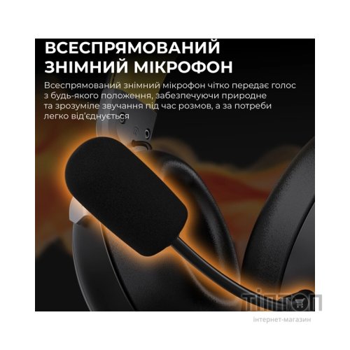 Навушники Ajazz AHM08 MAX 3-Mode Black (AHM08-MAX-BGY)