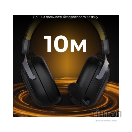 Навушники Ajazz AHM08 MAX 3-Mode Black (AHM08-MAX-BGY)