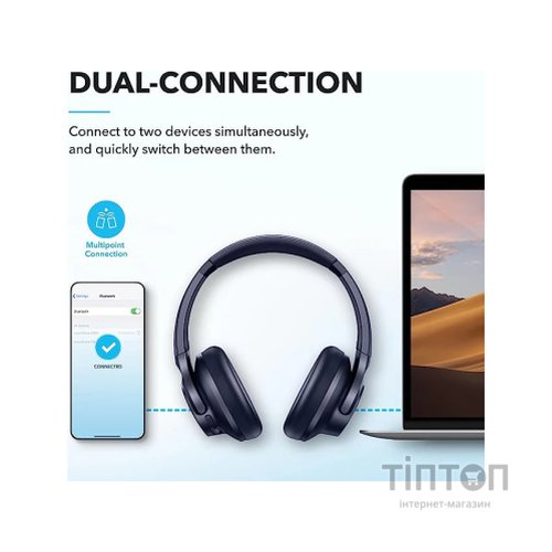 Навушники Anker SoundCore Q20i Blue (A3004G31)