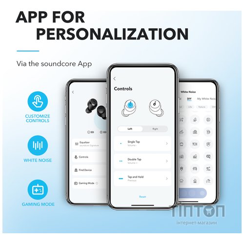 Навушники Anker SoundСore A25i White (A3948G21)