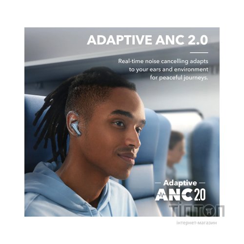 Навушники Anker SoundСore Liberty 4 NC Light Blue (A3947G61)