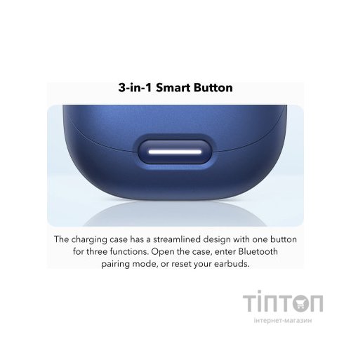 Навушники Anker SoundСore Liberty 4 NC Navy Blue (A3947G31)