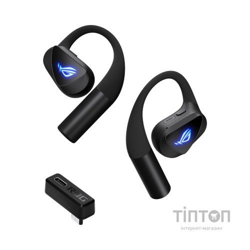 Навушники ASUS ROG Cetra Open Wireless/Bluetooth Black (90YH0450-BTUA00)