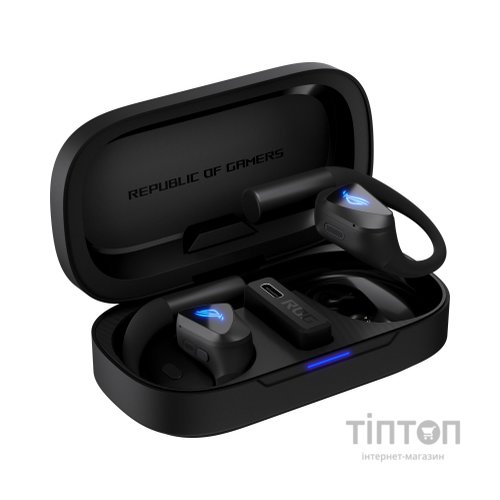 Навушники ASUS ROG Cetra Open Wireless/Bluetooth Black (90YH0450-BTUA00)