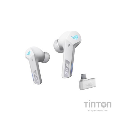 Навушники ASUS ROG Cetra True Wireless SpeedNova White (90YH03Y0-BTUA10)