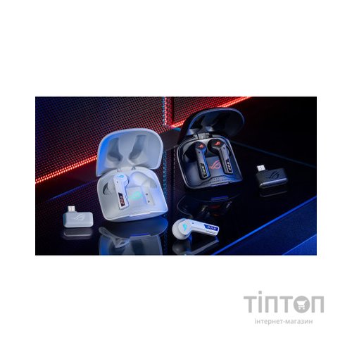 Навушники ASUS ROG Cetra True Wireless SpeedNova White (90YH03Y0-BTUA10)