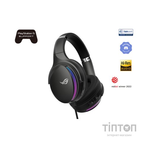 Навушники ASUS ROG Fusion II 500 USB RGB Black (90YH02W5-B2UA00)