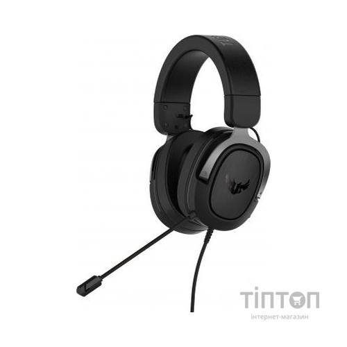 Навушники ASUS TUF Gaming H3 Gun Metal (90YH028G-B1UA00)