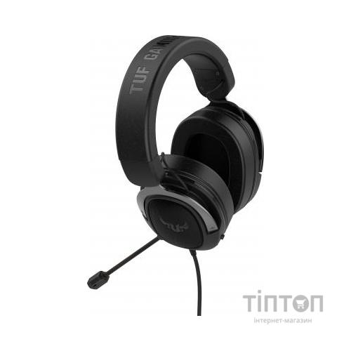 Навушники ASUS TUF Gaming H3 Gun Metal (90YH028G-B1UA00)
