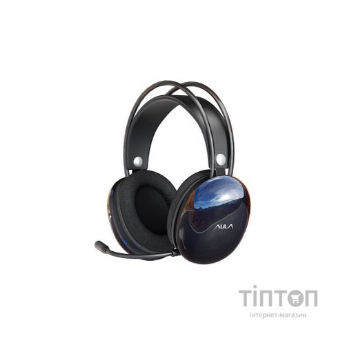 Навушники Aula S505 RGB Transparent Gaming Headset Black (6948391235479)