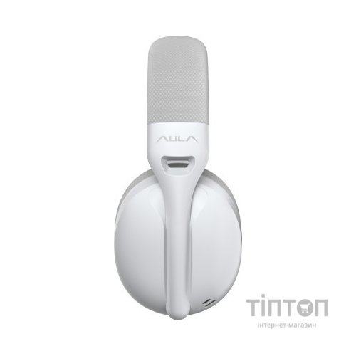 Навушники Aula S6 - 3 in 1 Wired/2.4G Wireless/Bluetooth White (6948391235561)