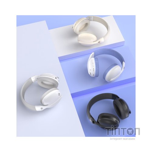 Навушники Aula S6 - 3 in 1 Wired/2.4G Wireless/Bluetooth White (6948391235561)