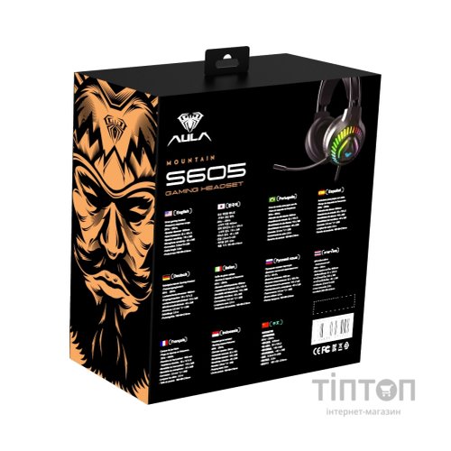 Навушники Aula S605 Black (6948391235202)