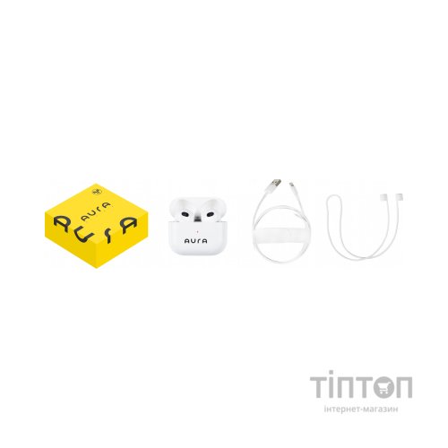 Навушники AURA 3 White (TWSA3W)