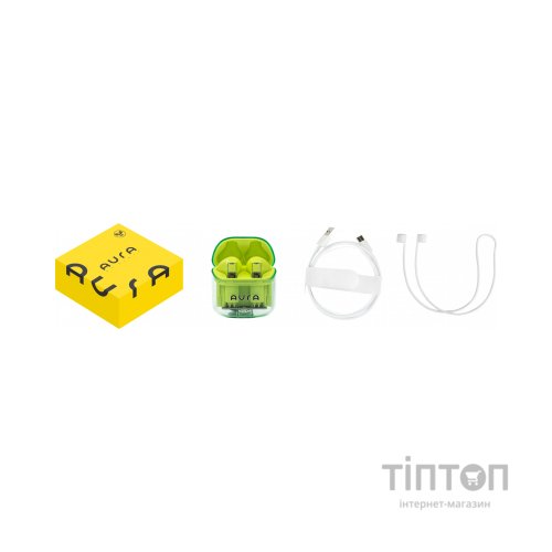 Навушники AURA 6 Green (TWSA6G)