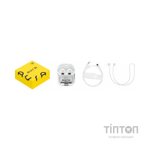 Навушники AURA 6 White (TWSA6W)