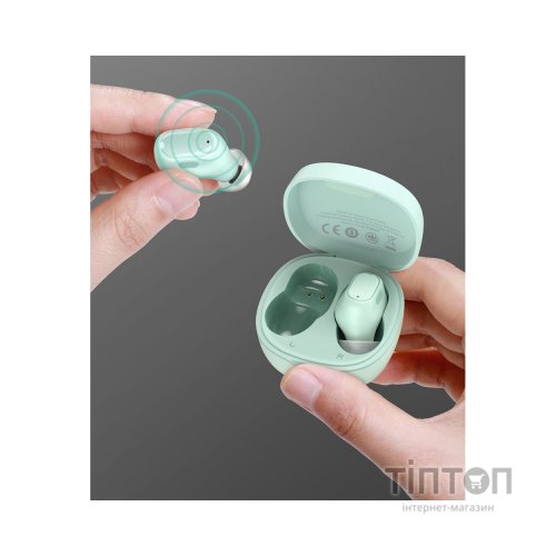 Навушники Baseus Encok TWS WM01 Green (NGWM01-06)