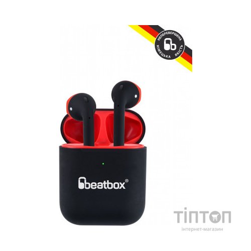 Навушники BeatBox PODS AIR 2 Wireless Сharging Black-Red (bbpair2wcbr)