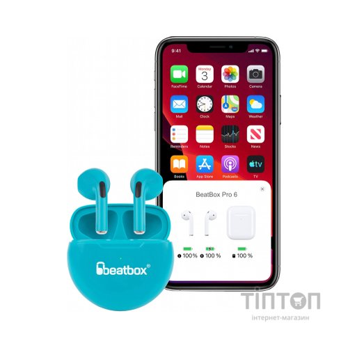 Навушники BeatBox PODS PRO 6 Blue (bbppro6bl)