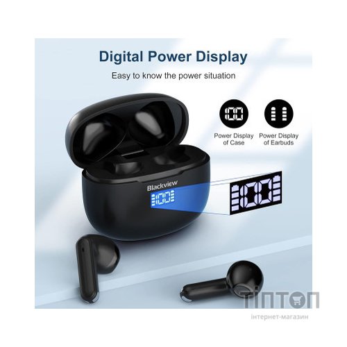 Навушники Blackview AirBuds 7 Black (6931548310235)