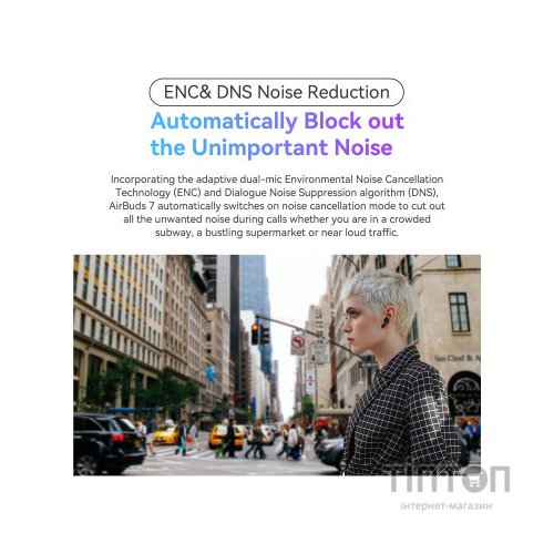 Навушники Blackview AirBuds 7 White (6931548310747)