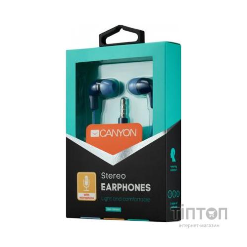 Навушники Canyon Blue (CNS-CEPM02BL)