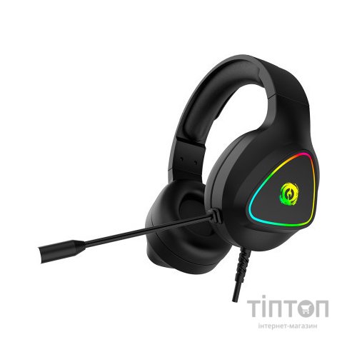 Навушники Canyon GH-6 Shadder Gaming 3.5 мм RGB Black (CND-SGHS6B)