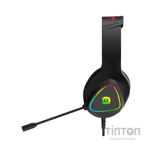 Навушники Canyon GH-6 Shadder Gaming 3.5 мм RGB Black (CND-SGHS6B)