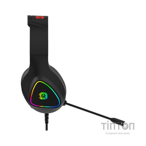 Навушники Canyon GH-6 Shadder Gaming 3.5 мм RGB Black (CND-SGHS6B)